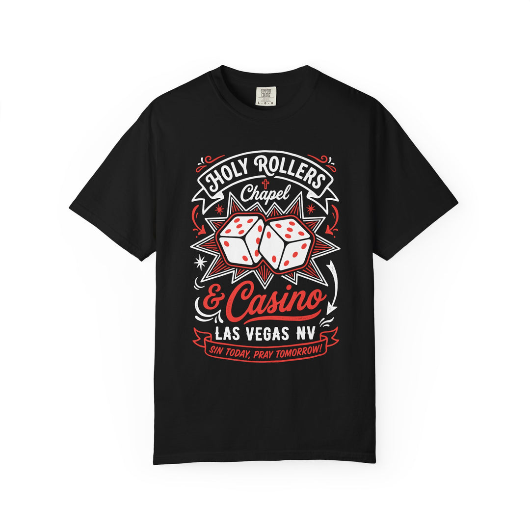 HOLY ROLLERS CASINO Mens WUNDERLAND Heritage Short Sleeve Tee