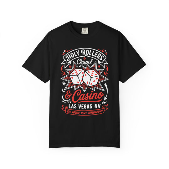 HOLY ROLLERS CASINO Mens WUNDERLAND Heritage Short Sleeve Tee