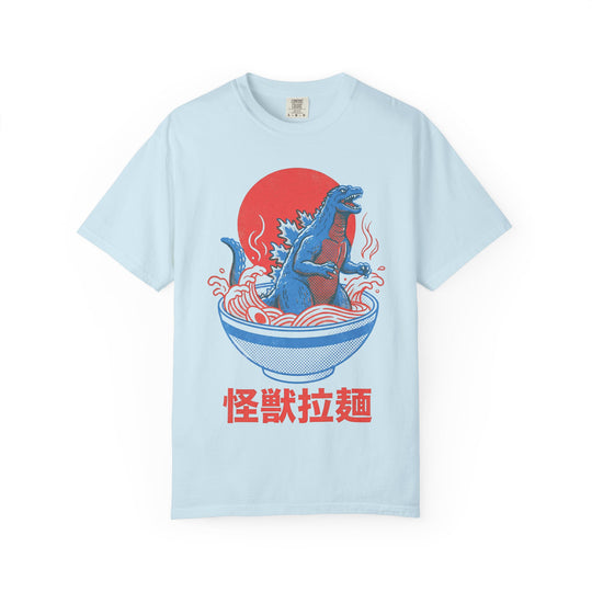 Ramen Kaiju Vintage Poster Mens WUNDERLAND Vibes Short Sleeve Tee