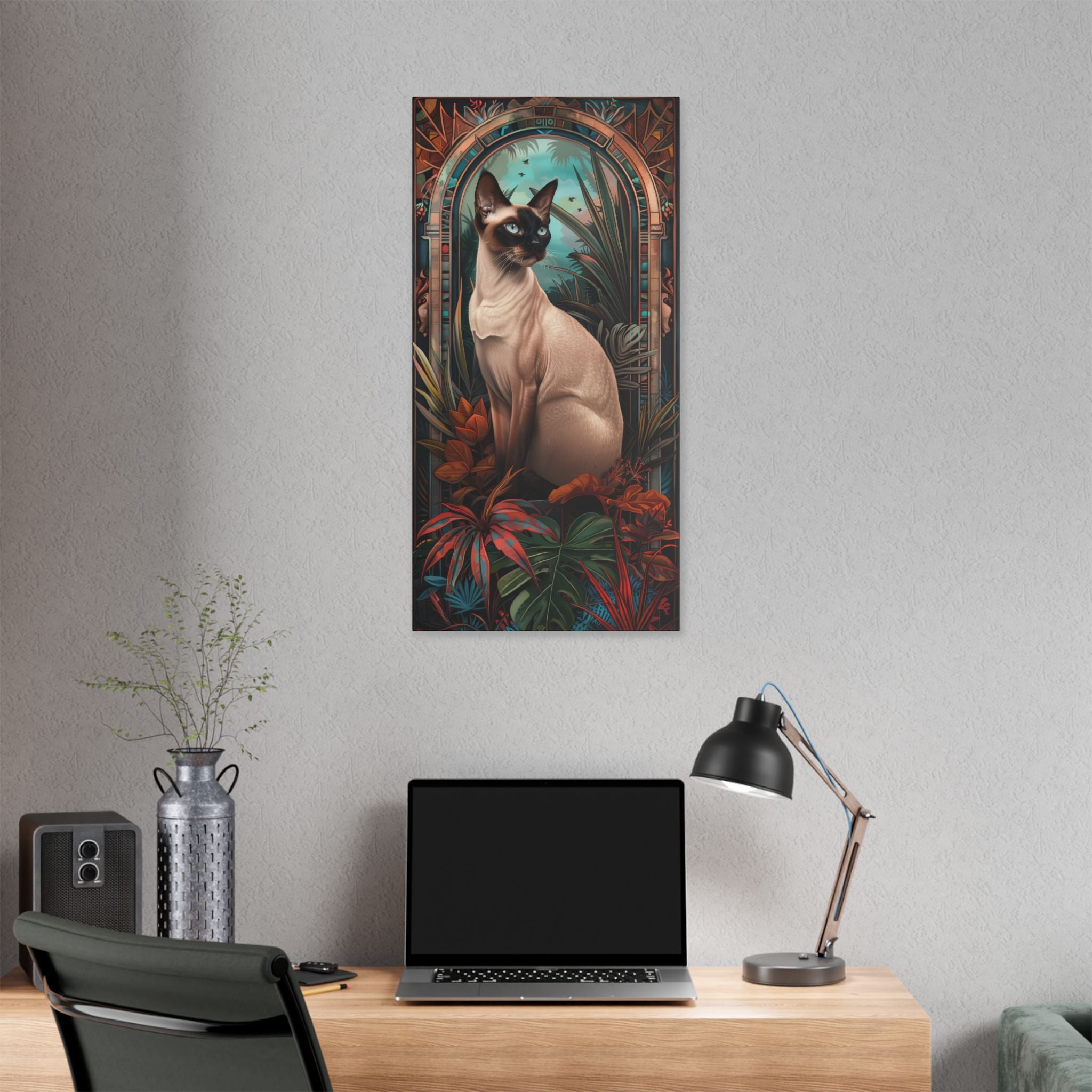 Perched In Paradise Canvas Print