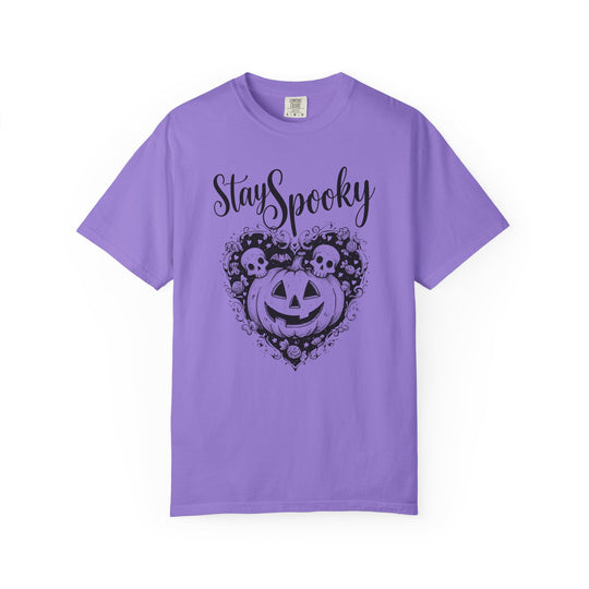 Stay Spooky Womens WUNDERLAND Backyard Dept Halloween Booteek Short Sleeve Tee