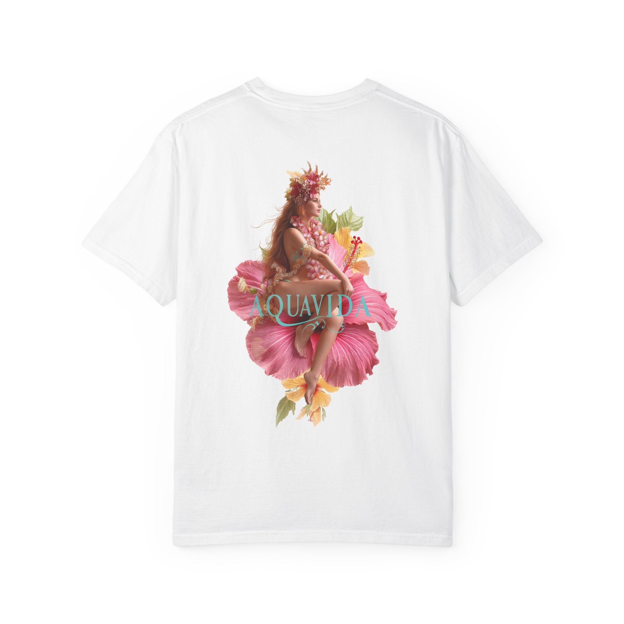 BEAUTY IN BLOOM Mens AQUA VIDA Short Sleeve Tee