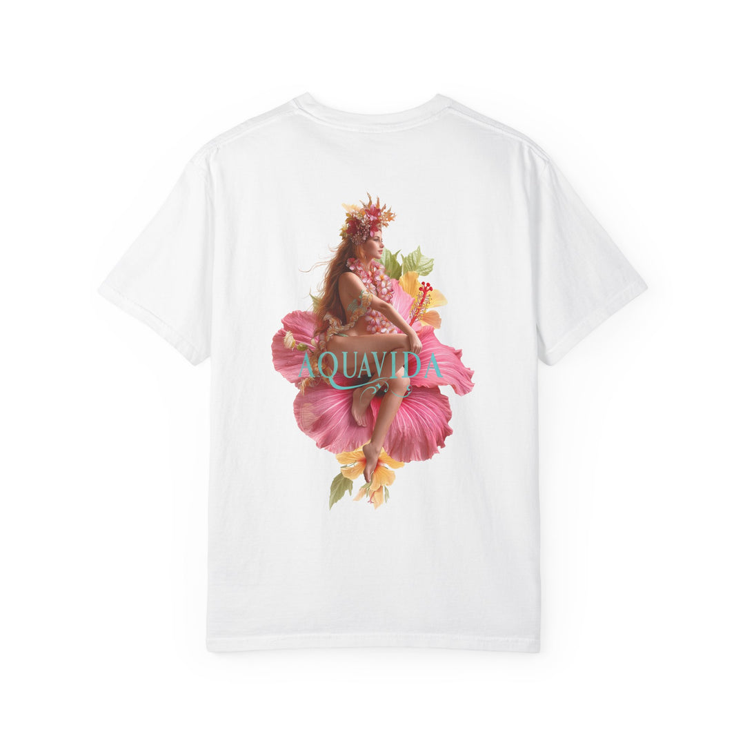 BEAUTY IN BLOOM Mens AQUA VIDA Short Sleeve Tee