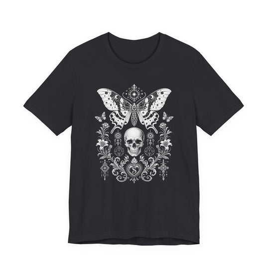 Mystical Skull Flora and Moth Women&