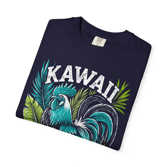 Kawaii Hawaii Tropical Rooster Mens AQUAVIDA Short Sleeve Tee