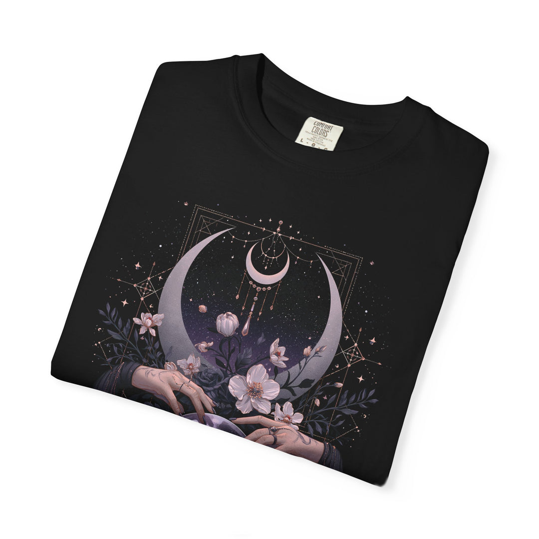 Crystal Ball Floral Moonlit Witch Women&