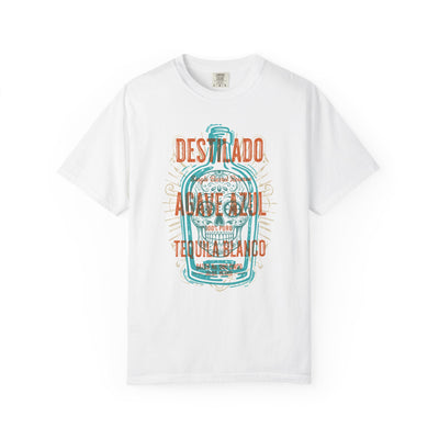Tequila "Destilado Agave Azul" Vintage Mexican Spirit Mens WUNDERLAND Vibes Short Sleeve Tee