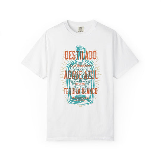 Tequila "Destilado Agave Azul" Vintage Mexican Spirit Mens WUNDERLAND Vibes Short Sleeve Tee