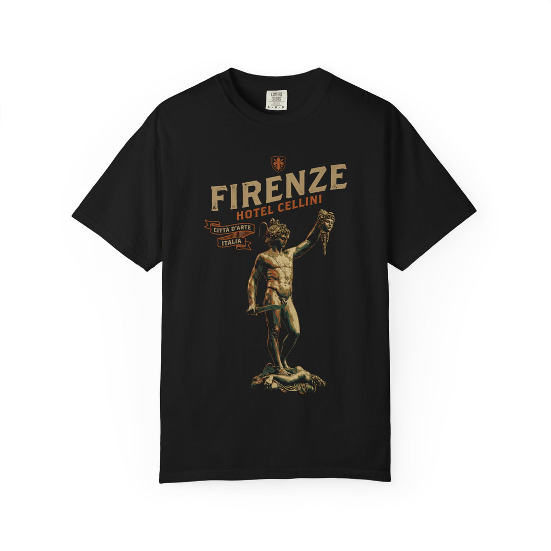 Firenze Hotel Cellini Mens WUNDERLAND Vibes Short Sleeve Tee