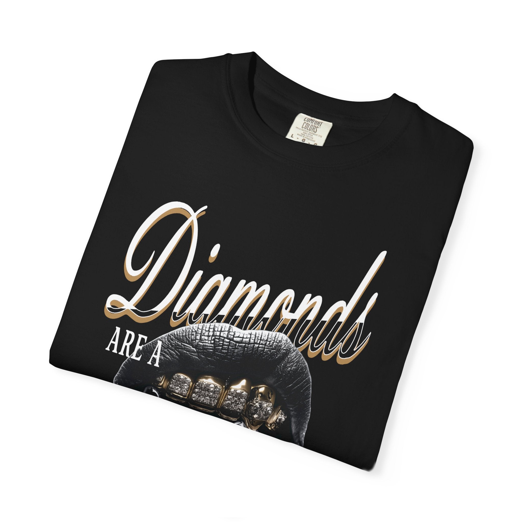 DIAMONDS ARE A GRILLZ BEST FRIEND Mens WUNDERLAND Short Sleeve Tee