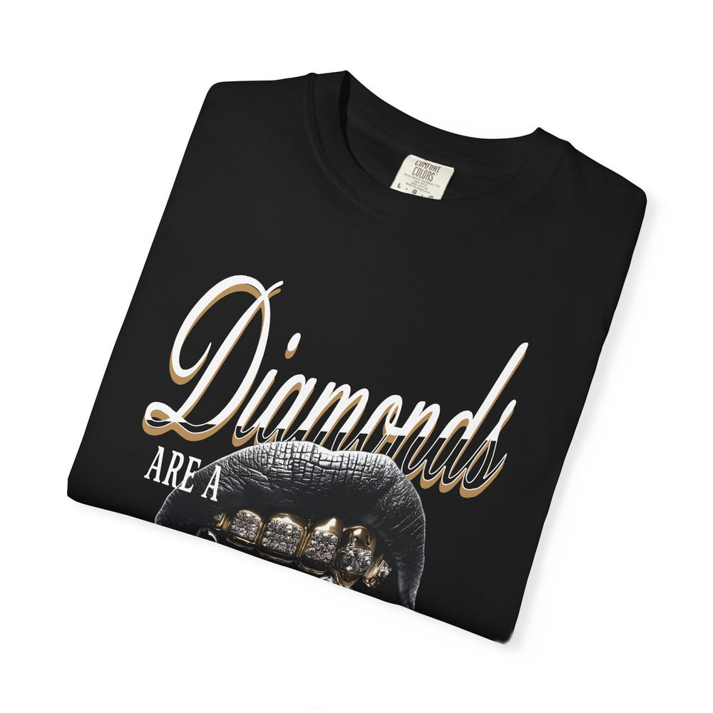 DIAMONDS ARE A GRILLZ BEST FRIEND Mens WUNDERLAND Short Sleeve Tee