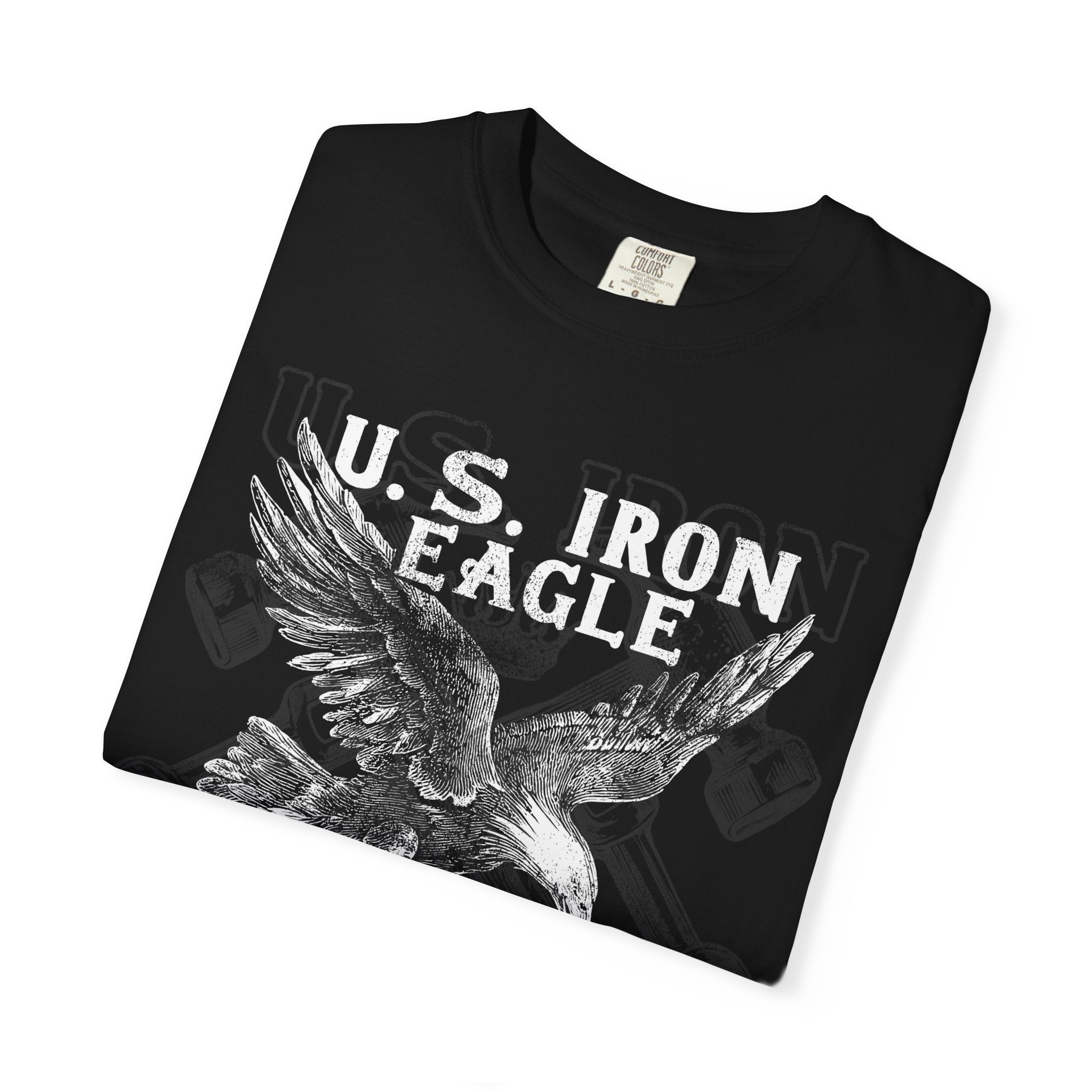 U.S. IRON EAGLE STEEL WORKERS Mens WUNDERLAND Short Sleeve Tee