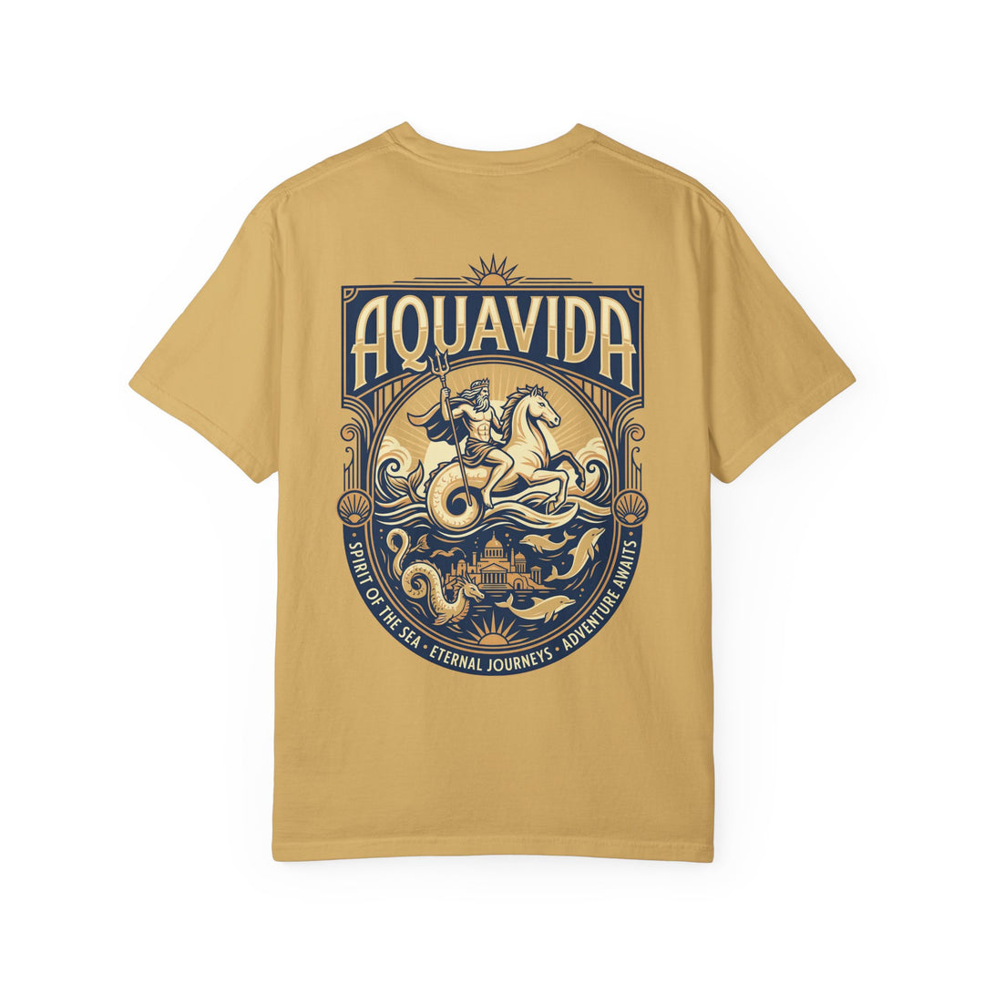 Eternal Journeys Mens AQUA VIDA Short Sleeve Tee