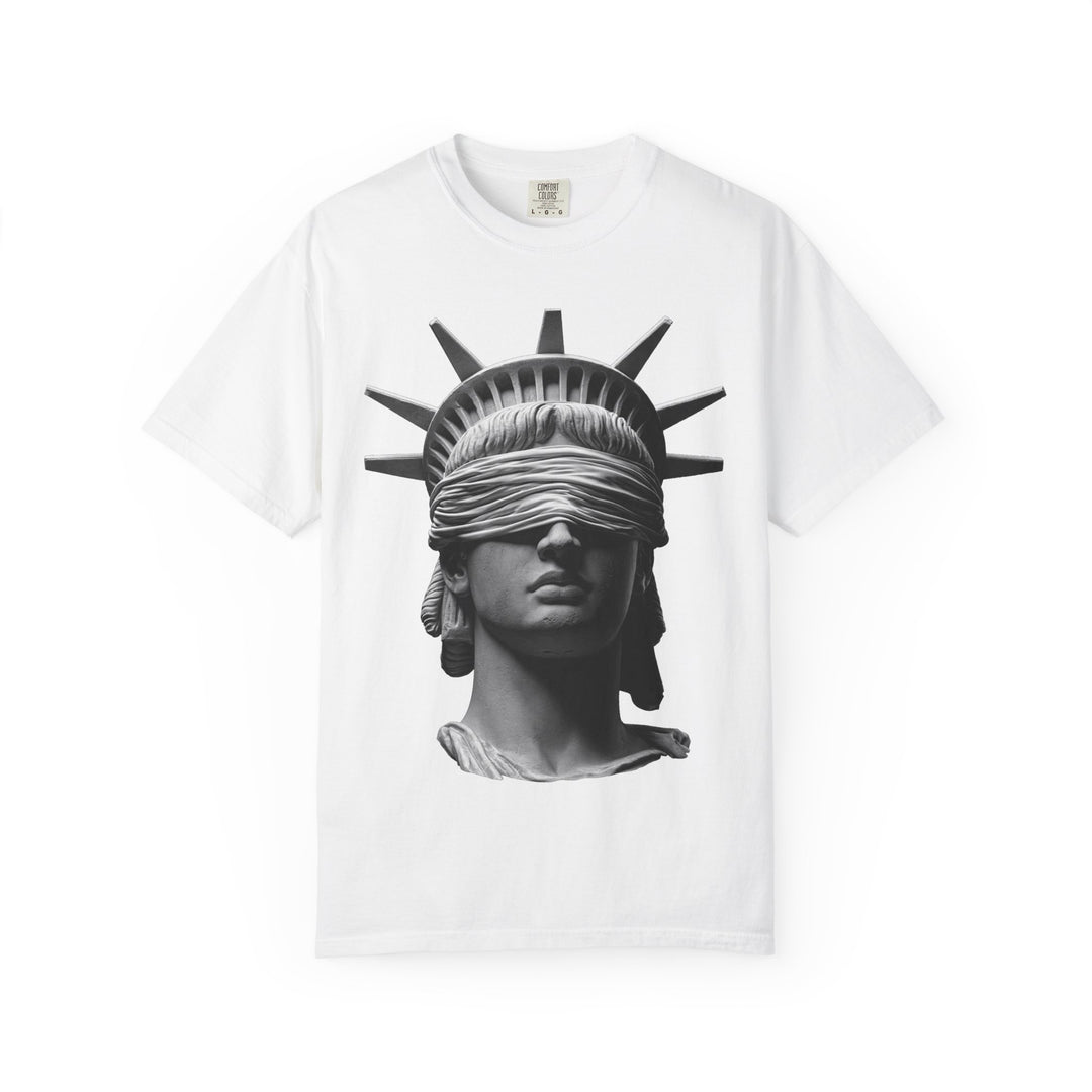 Liberty Blindfolded Mens ATOMYK Short Sleeve Tee