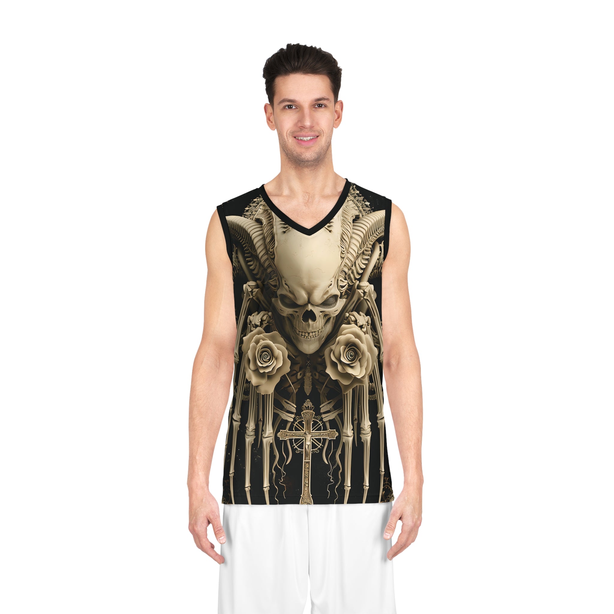 Vesper Kahn Mens DedbluD Jersey All Over Print