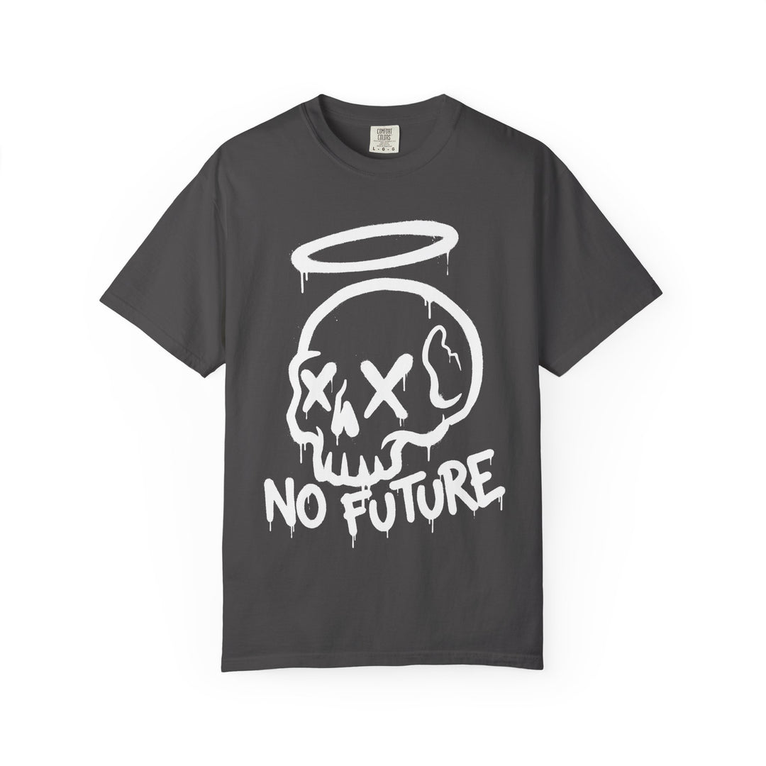 No Future Skull Grafitti Mens ATOMYK Short Sleeve Tee