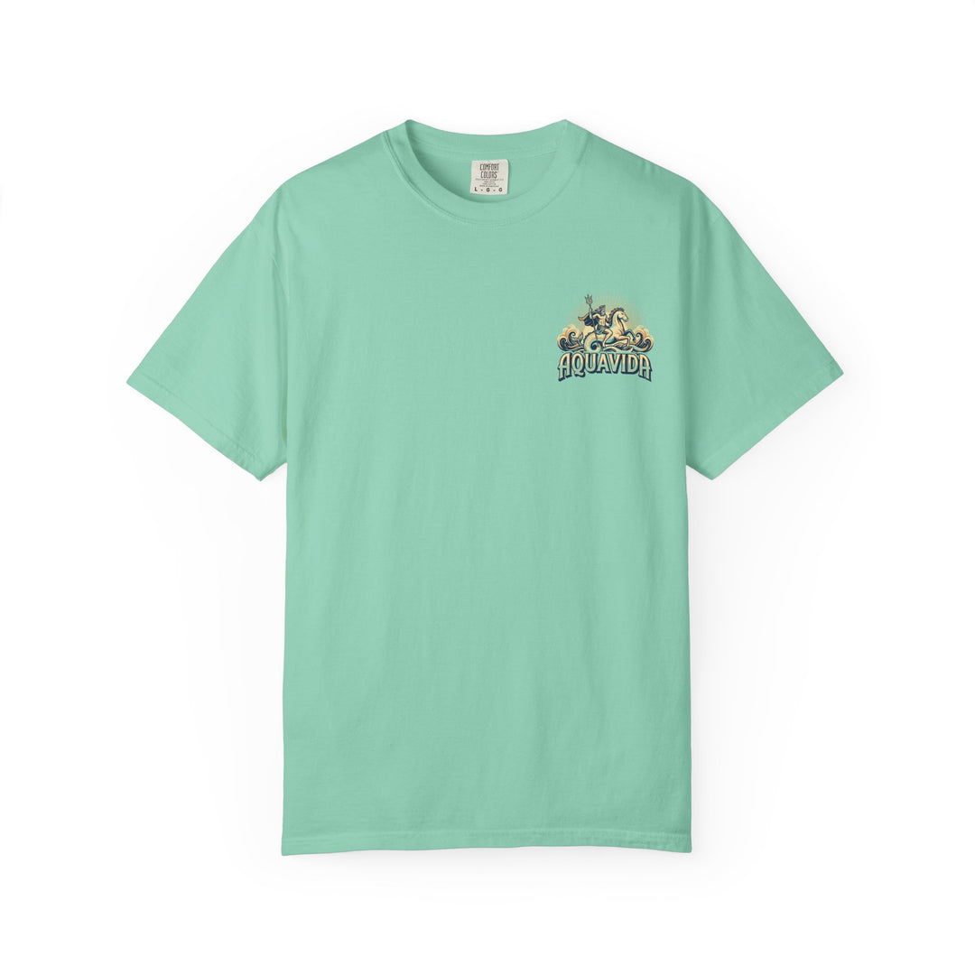 Eternal Journeys Mens AQUA VIDA Short Sleeve Tee