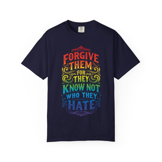 Forgive Them For They Know Not Who They Hate ATOMYK Short Sleeve Tee