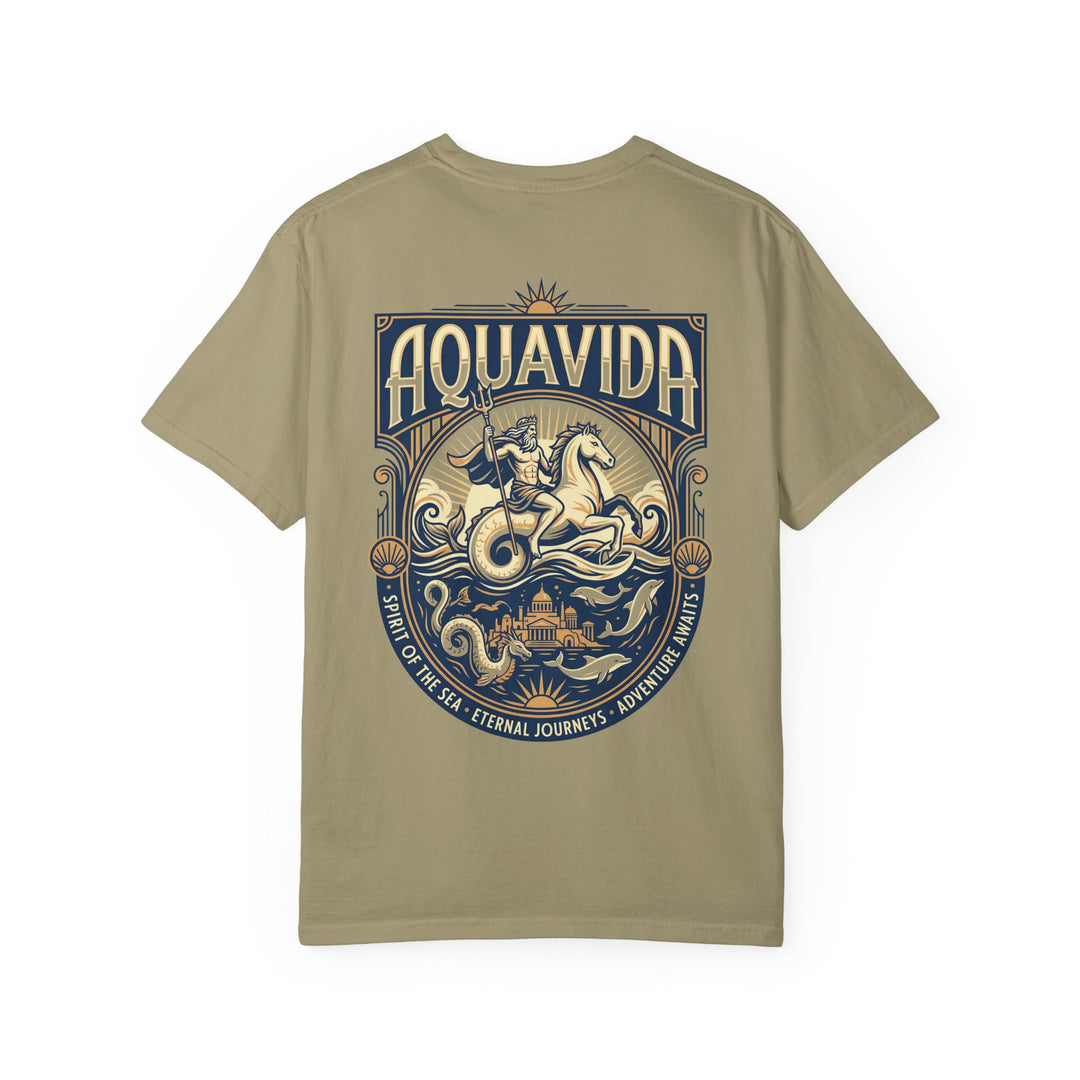Eternal Journeys Mens AQUA VIDA Short Sleeve Tee