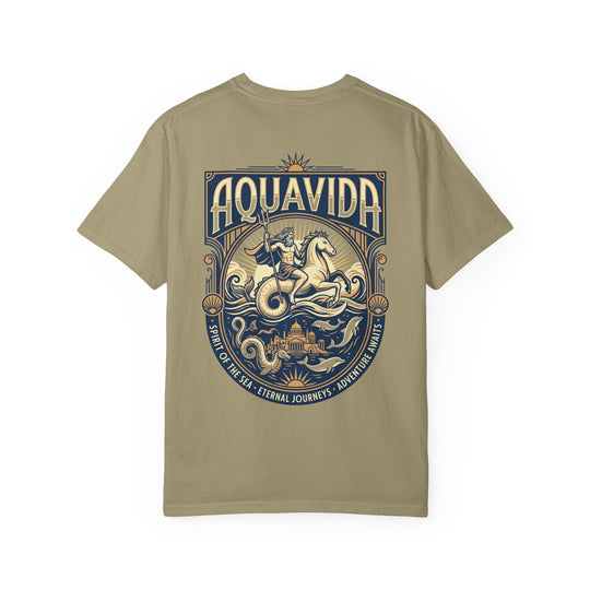 Eternal Journeys Mens AQUA VIDA Short Sleeve Tee