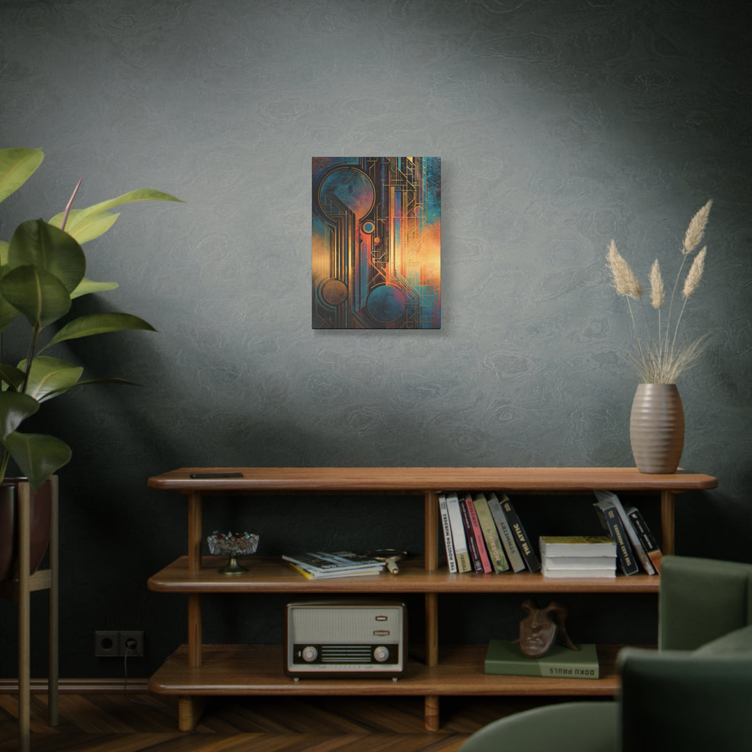 Geometrical Abstractions No.1 Canvas Wall Art