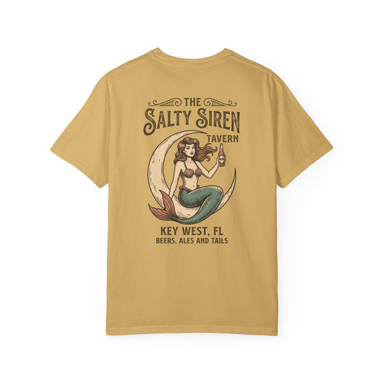 Salty Siren Tavern Mens AQUA VIDA Short Sleeve Tee
