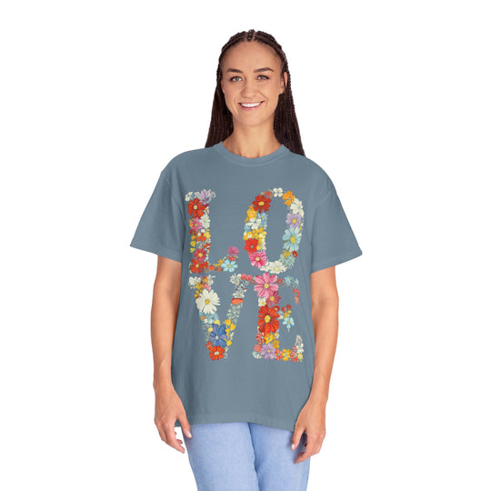 Floral LOVE Letters Womens L&