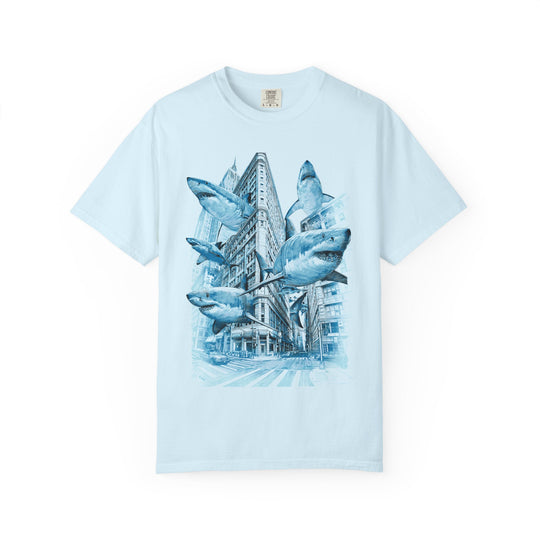 Swimming With Sharks City Mens AQUAVIDA Short Sleeve Tee
