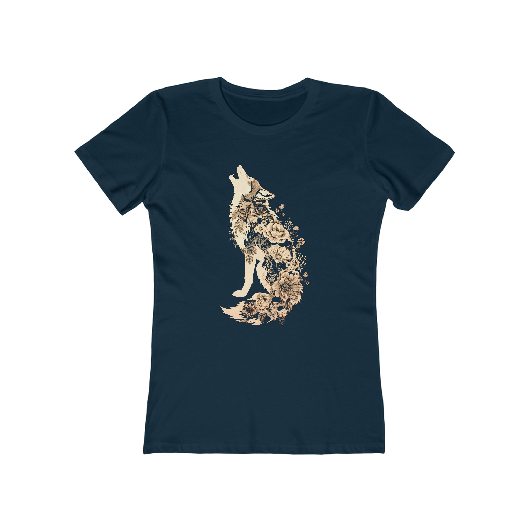 Floral Howl Womens L'Atomique Graphic Tee