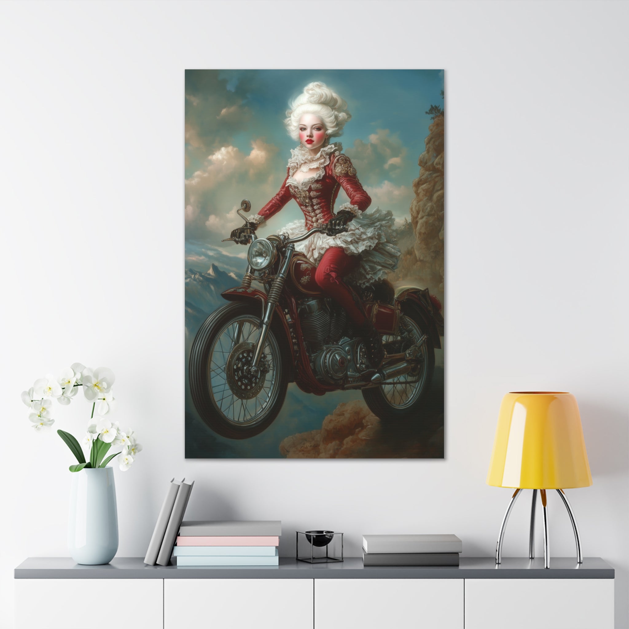 Let Them Eat My Dust Canvas Print