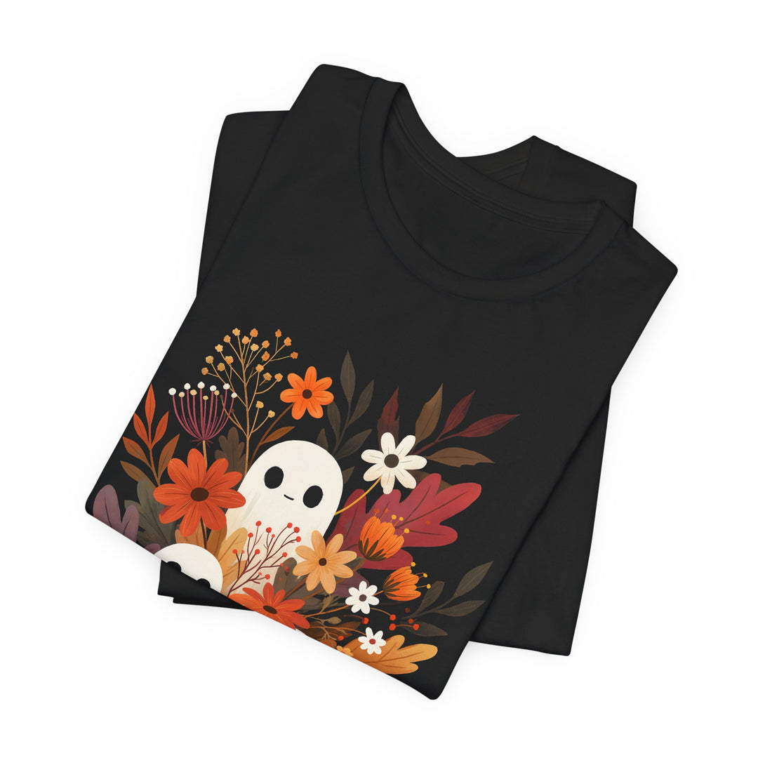 Autumn Ghosts Cute Fall Floral Women&