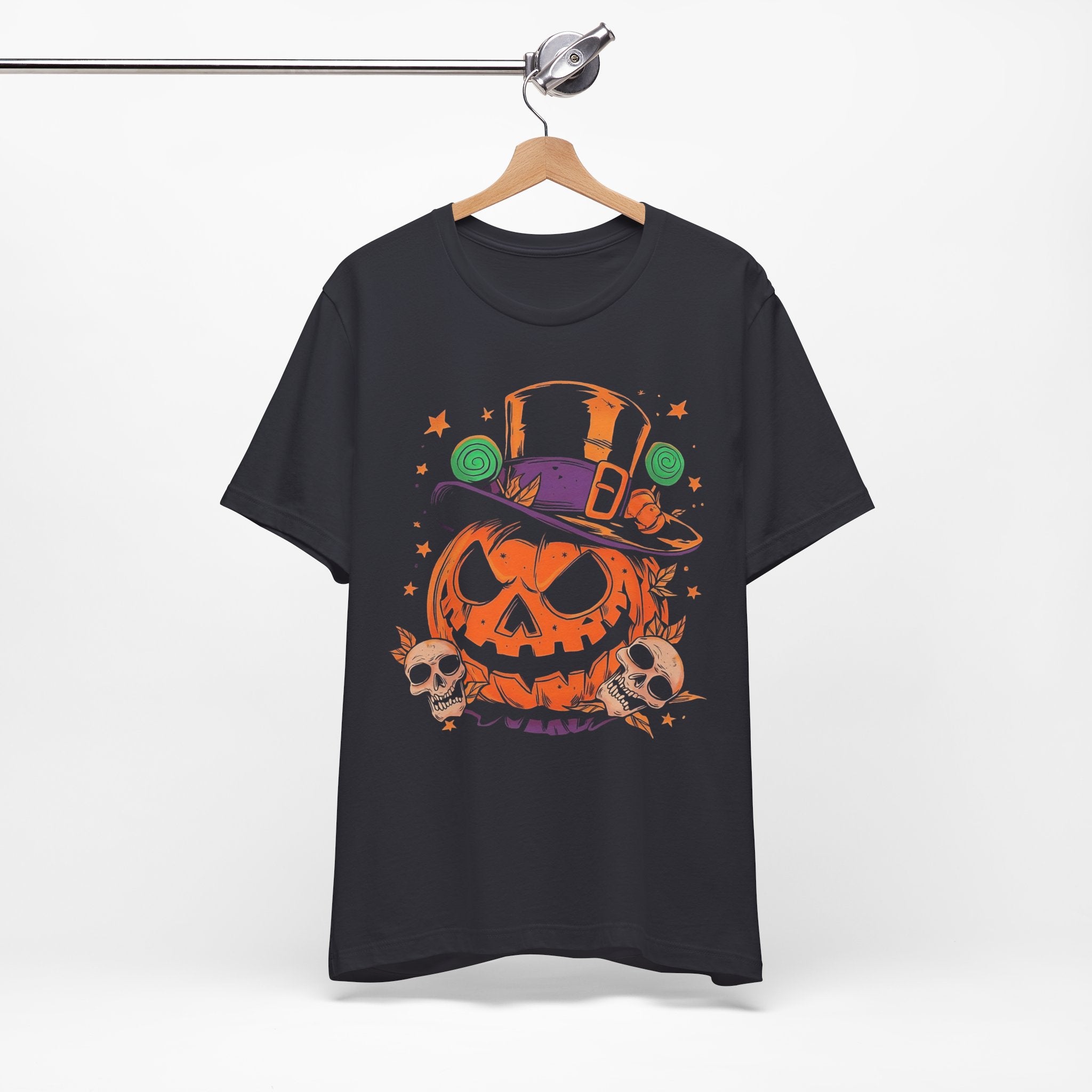 Swagger Jack O Lantern Mens Halloween Booteek Jersey Short Sleeve Tee