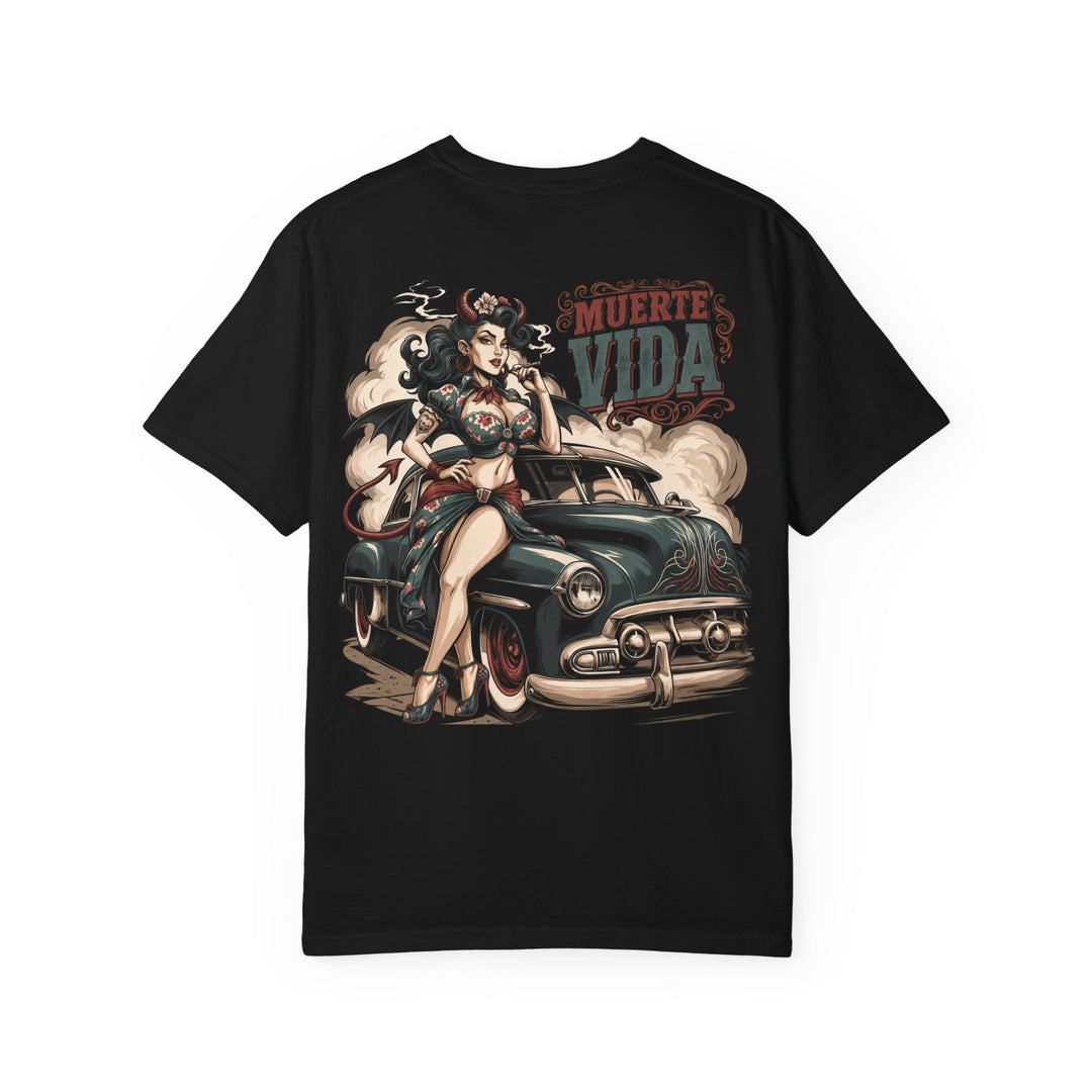 Hell On Wheels Mens Muerte Vida Short Sleeve Tee