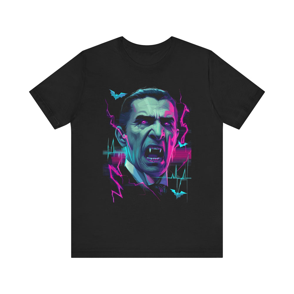 Dracula Darkwave Mens WUNDERLAND Backyard Dept Halloween Booteek Soft Cotton Jersey Short Sleeve Tee