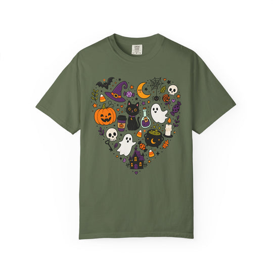 Halloween Heart Cute Spooky Icons Womens WUNDERLAND Halloween Booteek Short Sleeve Tee