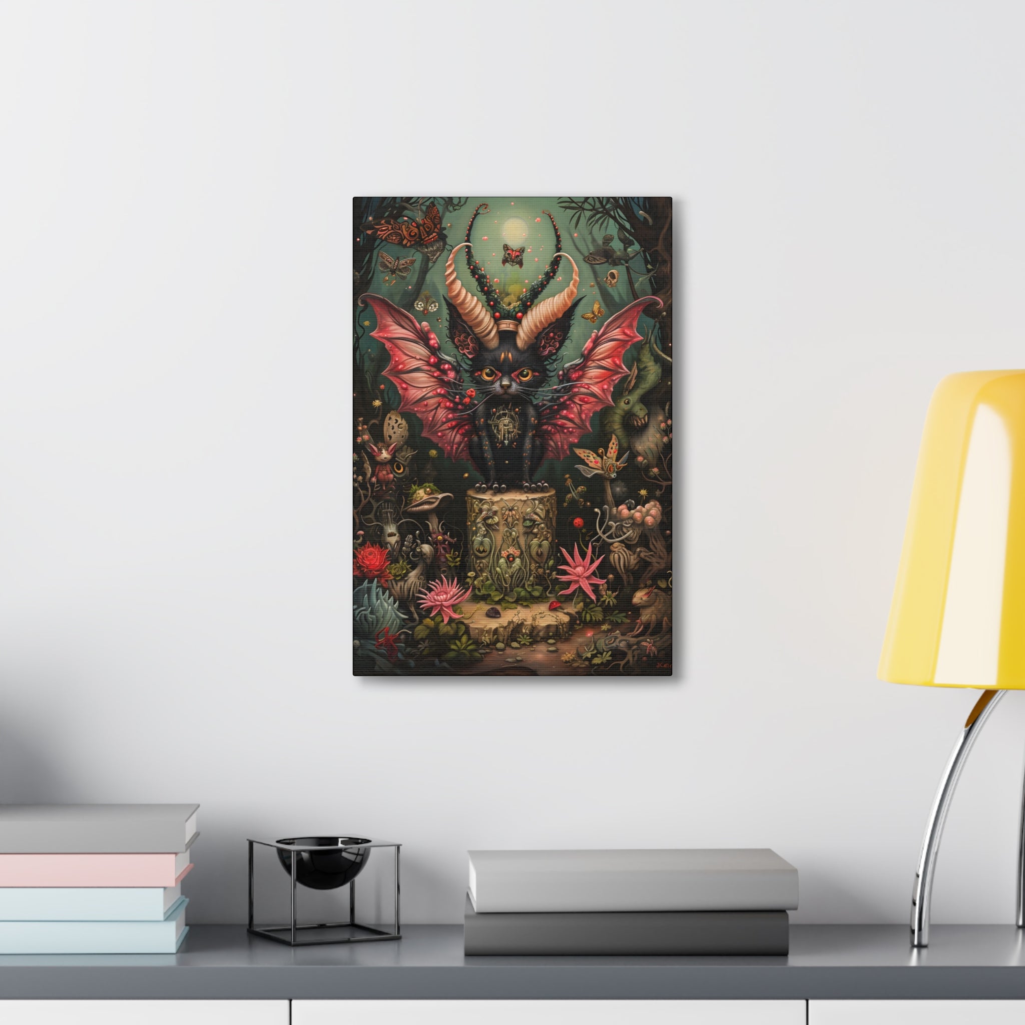 The Secret Meeting Canvas Print