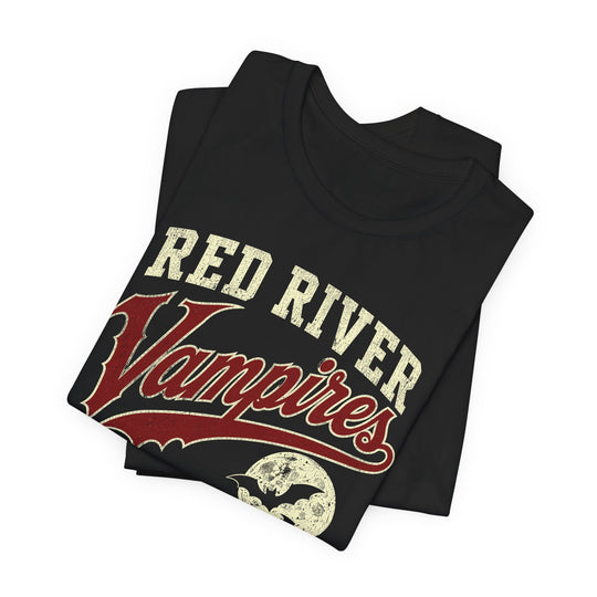 Red River Vampires Vintage Sports Style Men&