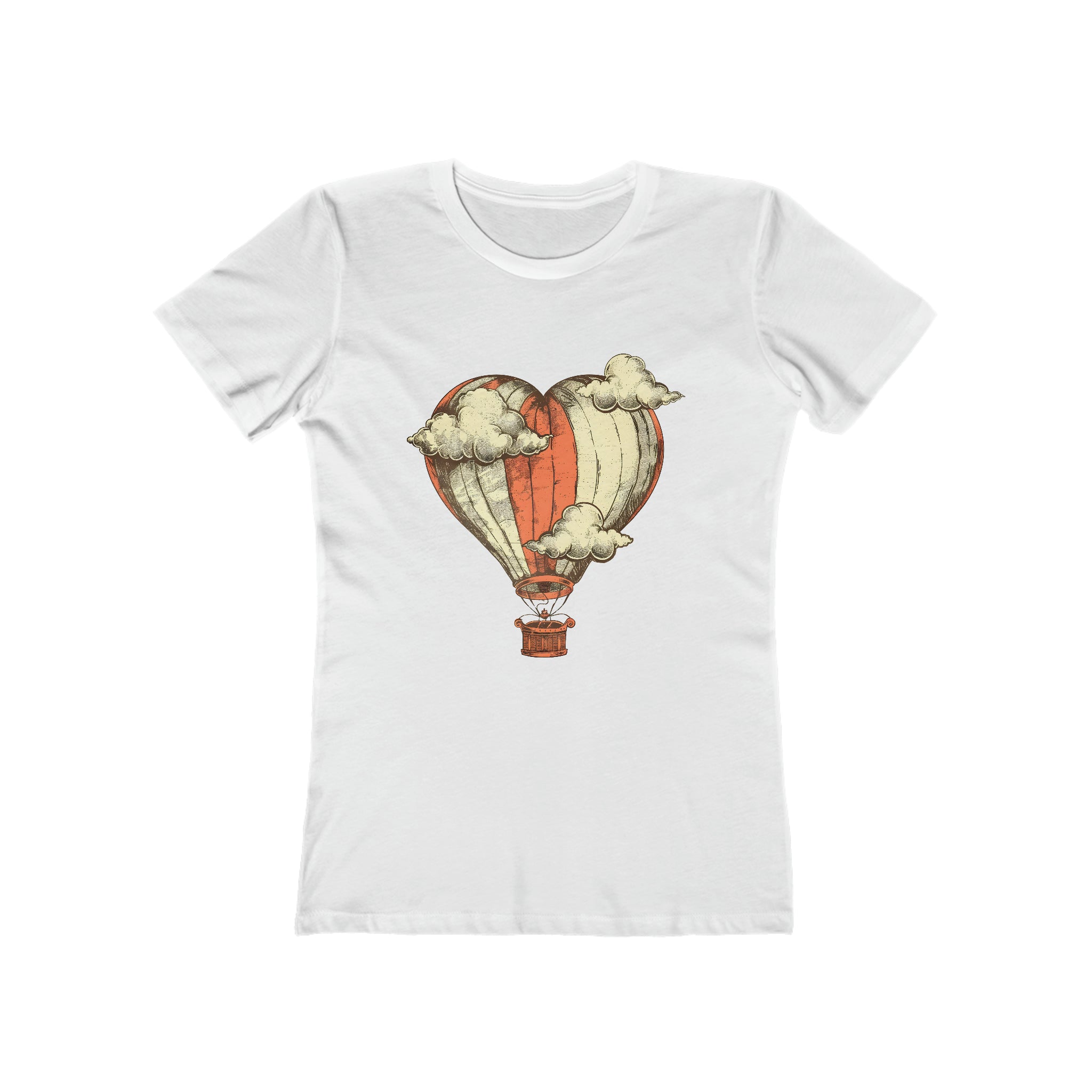 Heart Air Balloon Womens  L'Atomique Graphic Tee