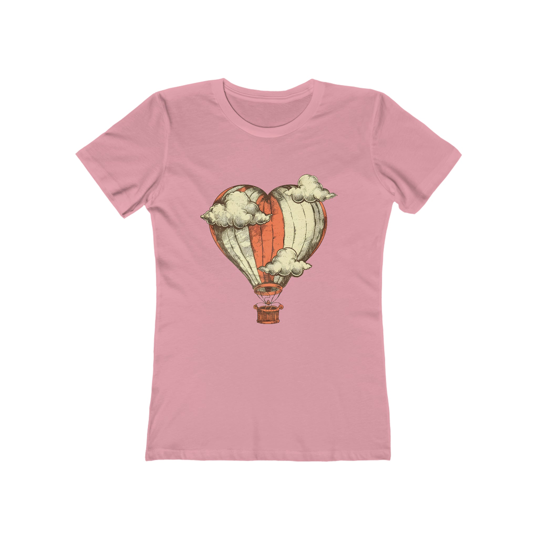 Heart Air Balloon Womens  L'Atomique Graphic Tee