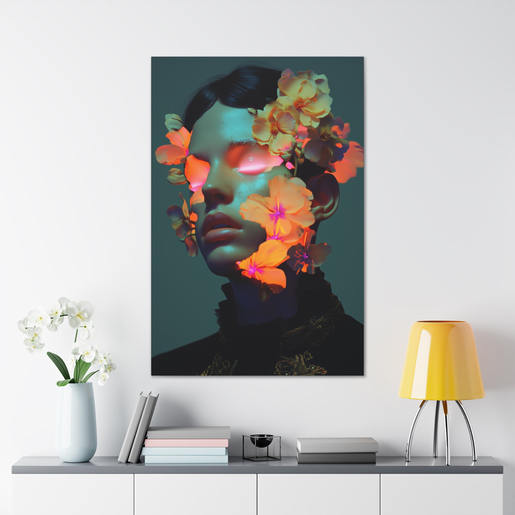 Of Dreams In Bloom Canvas Print