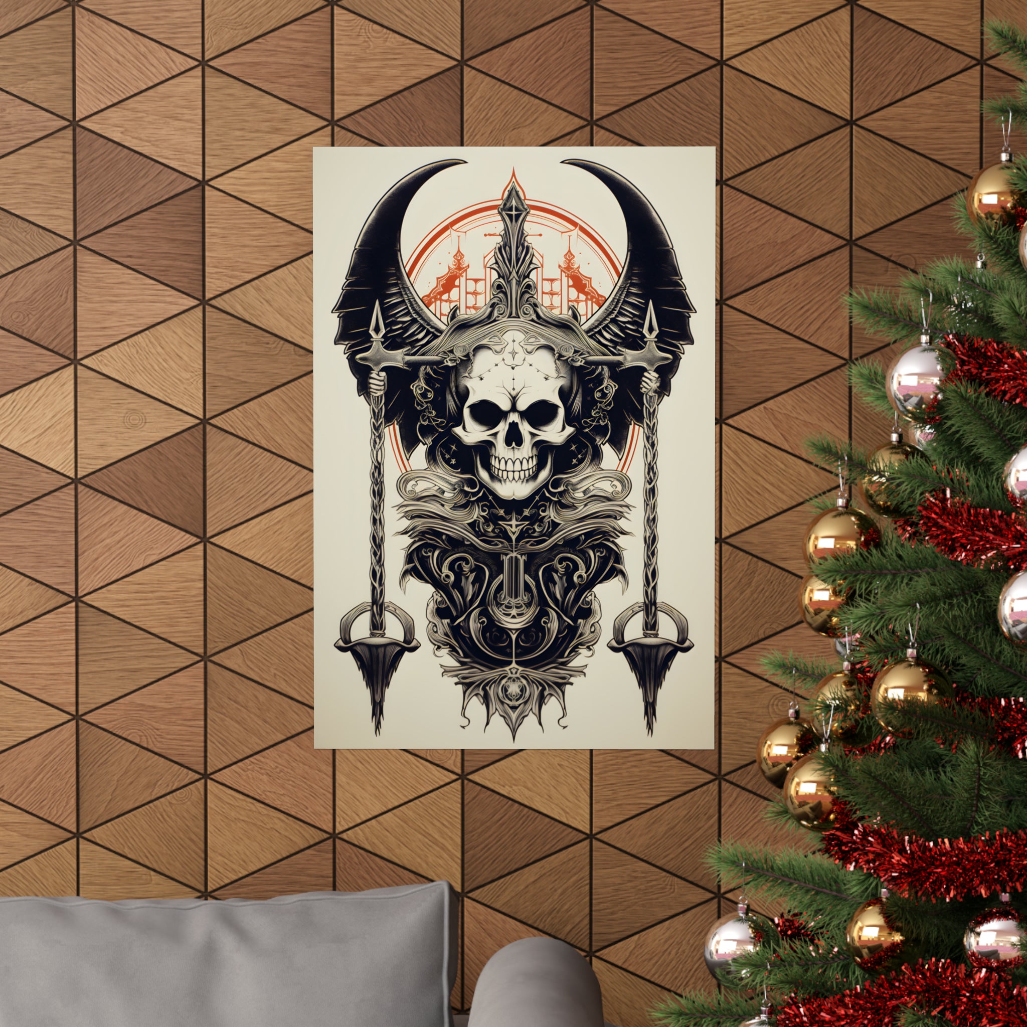 Muerte Pendulum Premium Matte Vertical Poster