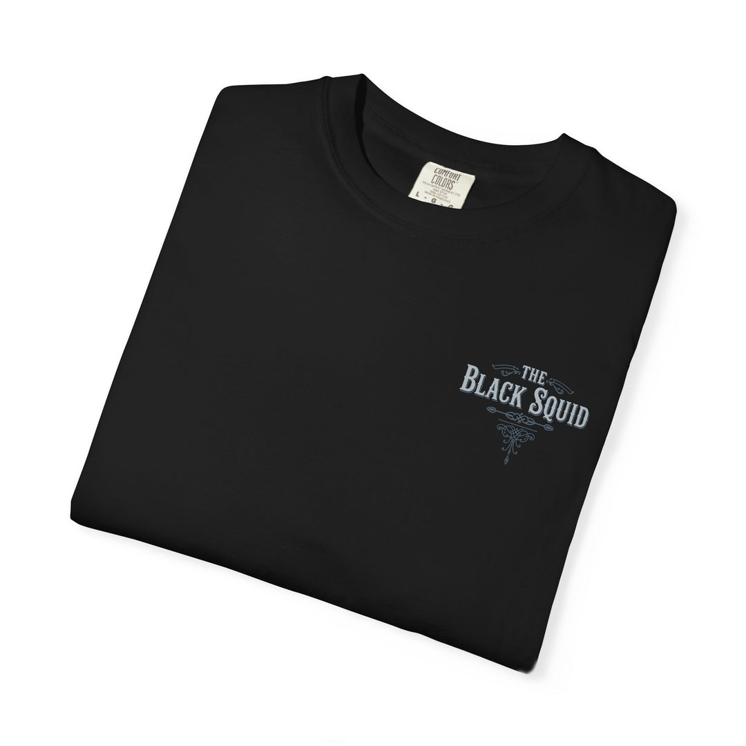 The Black Squid Mens AQUA VIDA Short Sleeve Tee