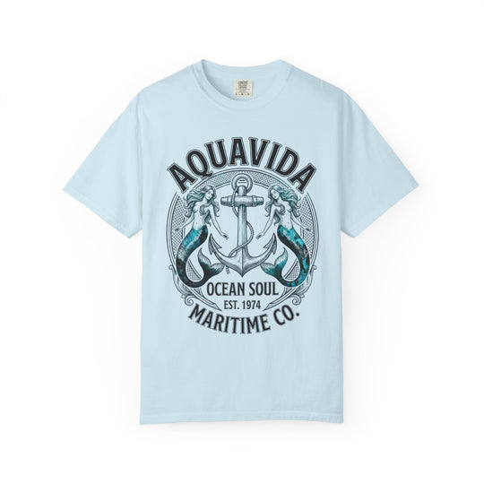 Ocean Soul Maritime Co. Mens AQUA VIDA Short Sleeve Tee