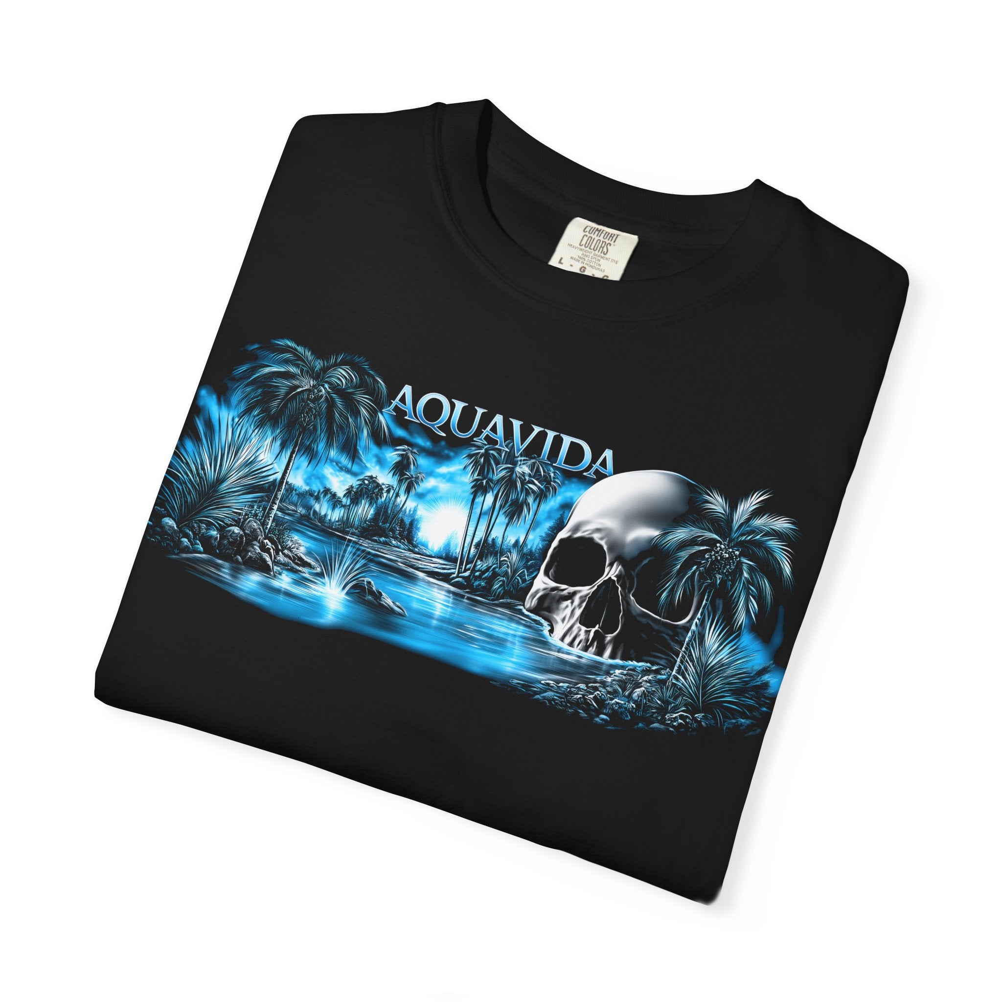 Isla De La Muerta Mermaids Mens AQUA VIDA Short Sleeve Tee