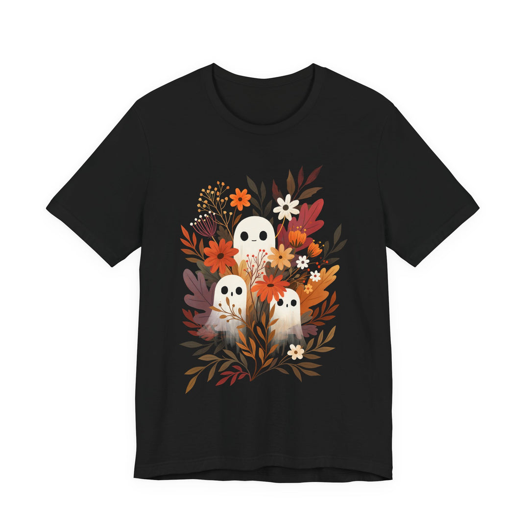 Autumn Ghosts Cute Fall Floral Women&