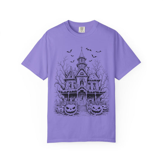Spooky Haunted House Womens WUNDERLAND Halloween Booteek Short Sleeve Tee