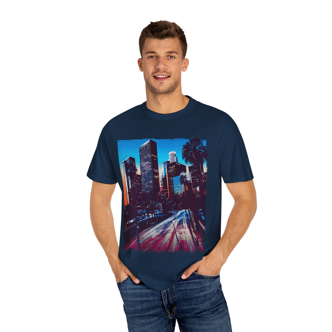 L.A. TIMELAPSE Mens WUNDERLAND Short Sleeve Tee