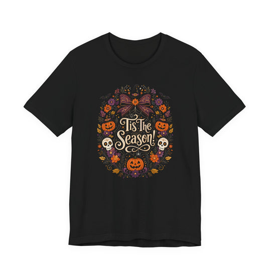 Tis The Season Spooky Wreath Women&