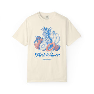 Fresh & Sweet Fruit Womens L'Atomique Relaxed Fit Comfort Colors Graphic Tee