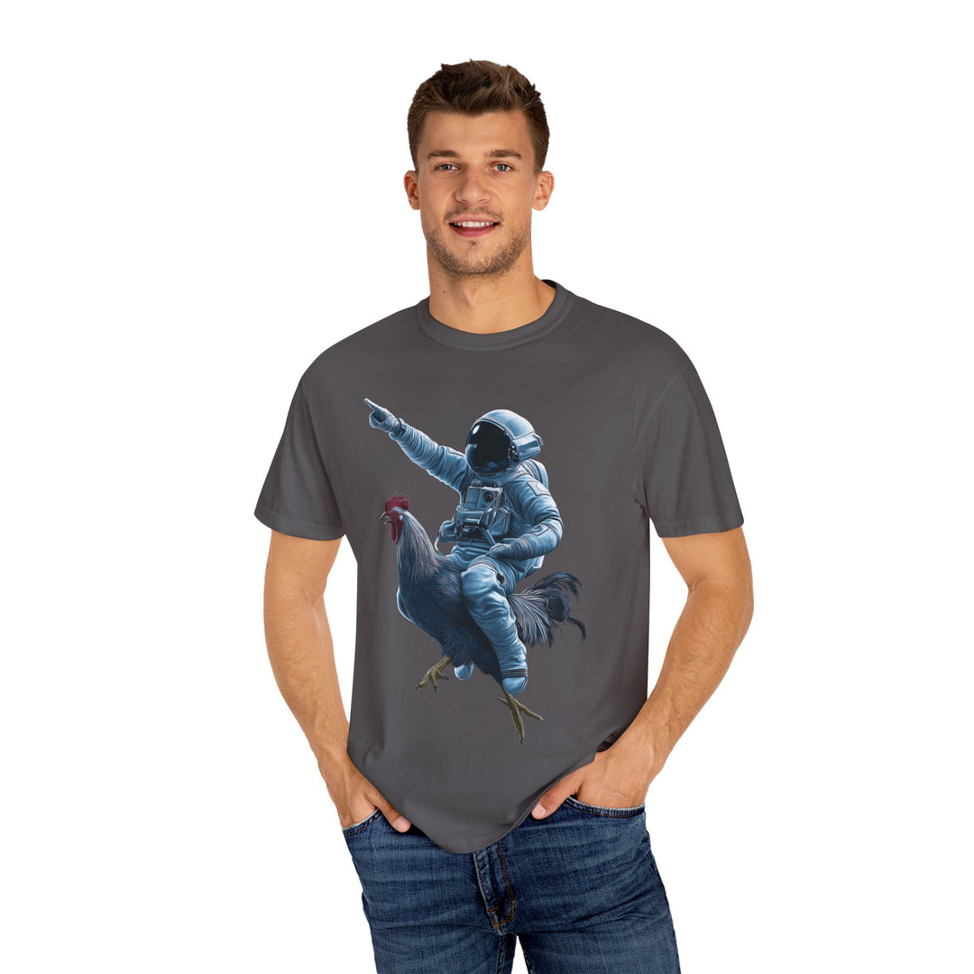 Chicken Run Astronaut Mens WUNDERLAND Short Sleeve Tee